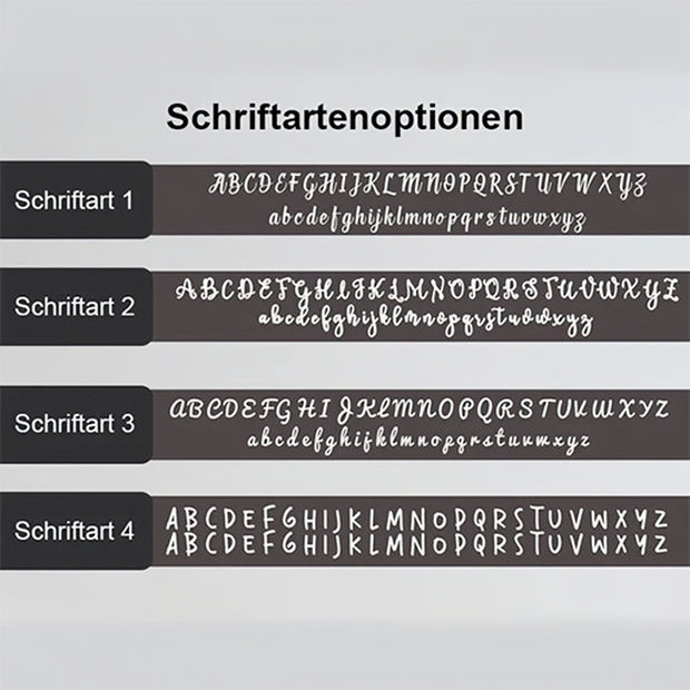 Wandhaken mit Holzunterlage mit individueller Haustiernamens- und Artenprägung